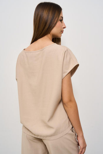 Completo abito donna beige - 7
