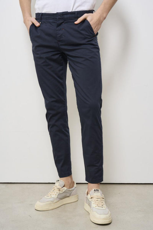 Pantalone uomo blu notte