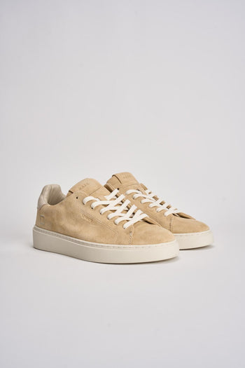 Sneakers uomo Levante in camoscio beige - 3