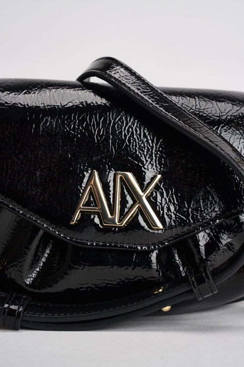 Borsa donna con logo nera - 2