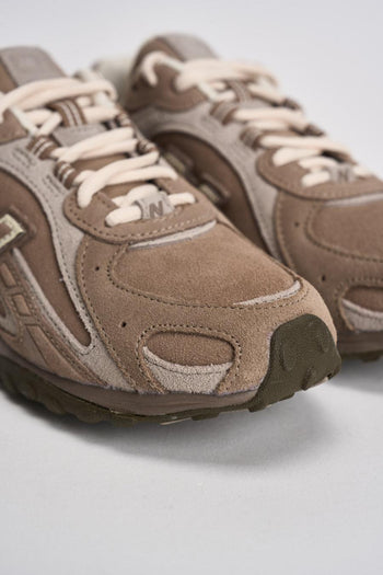 Sneakers donna 204L in suede mushroom - 4