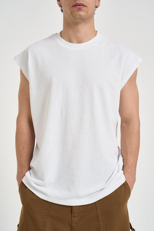 T-shirt uomo bianca