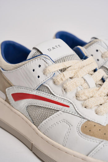 Sneakers uomo Torneo bianca e blu - 7