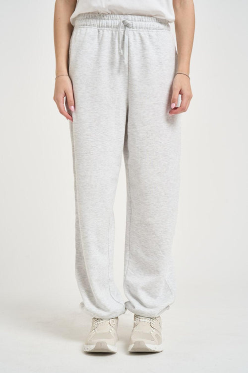 Pantalone donna grigio jogger