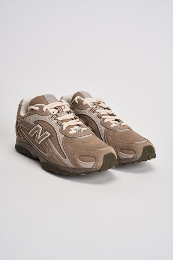Sneakers donna 204L in suede mushroom - 3