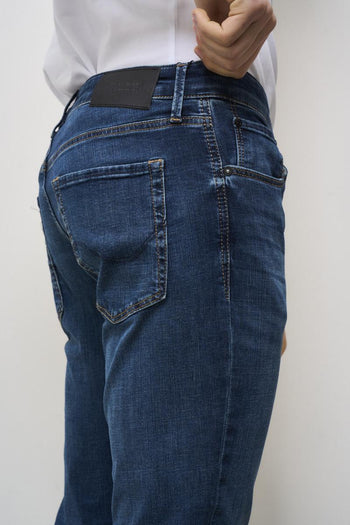 Men's Dark Denim Jeans - 5