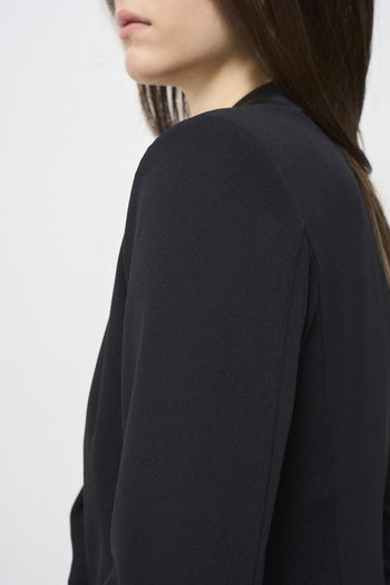 Giacca donna doppiopetto nera - 5