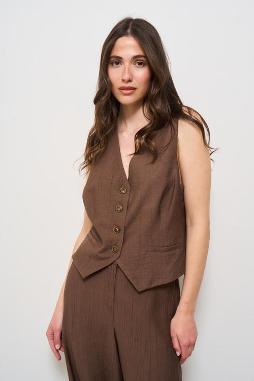 Completo abito donna marrone - 2