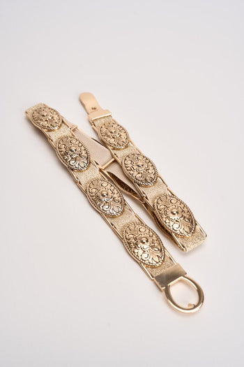 Cintura donna con medaglioni oro - 3