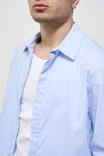 Camicia uomo celeste - 3