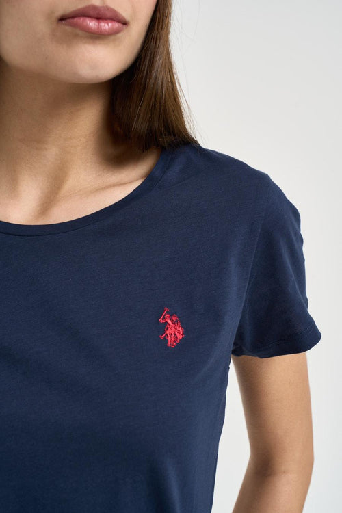 T-shirt donna blu navy - 2