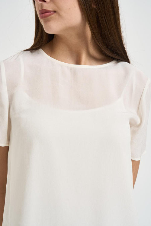 Blusa donna panna - 2