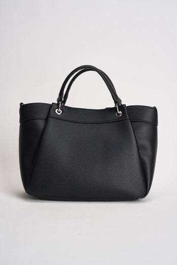 Borsa donna Shopping nera - 5