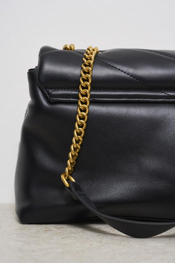 Borsa donna trapuntata nera - 7