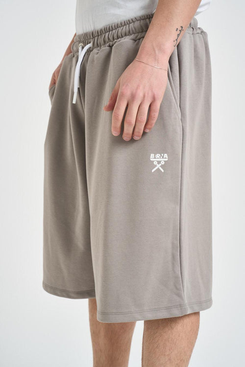 Bermuda uomo grigio chiaro - 2