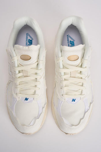 Sneakers uomo 2002R bianche - 7