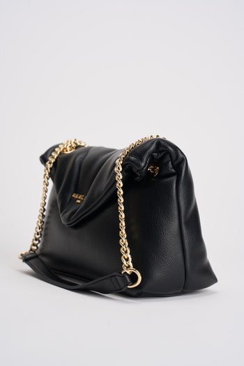 Borsa donna in ecopelle nera - 4