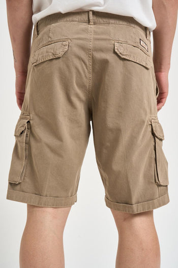 Bermuda cargo uomo fango - 3