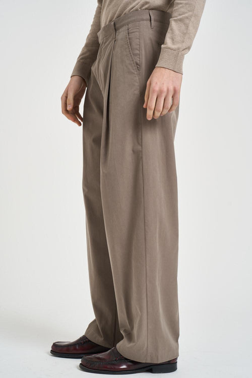 Pantalone uomo gamba ampia fango - 2