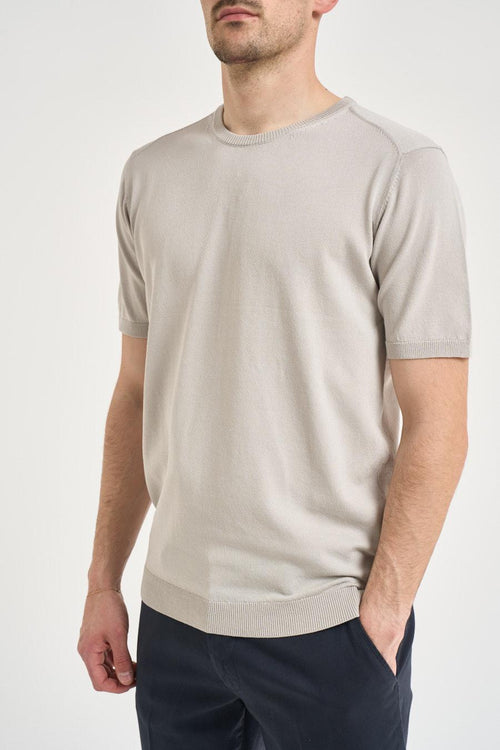 T-shirt uomo in maglia ghiaccio