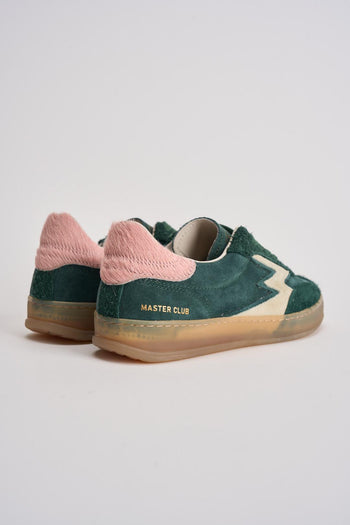 Sneakers donna verde e rosa - 7