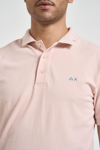 Polo uomo manica corta rosa - 3
