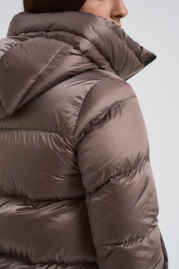 Piumino Geneva Jacket donna marrone - 5