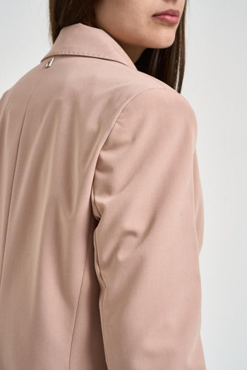 Giacca donna doppiopetto rosa - 5