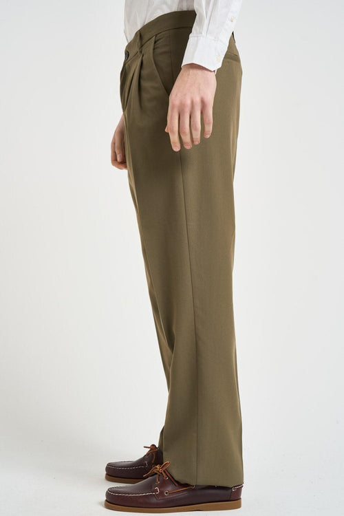 Pantalone uomo Army verde millitare - 2