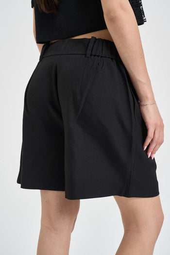 Shorts donna nero - 4