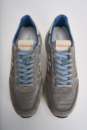 Sneakers uomo Mick grigia - 3