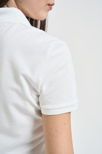 Polo donna bianca - 4