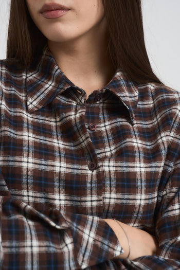 Camicia donna cropped multicolor - 5