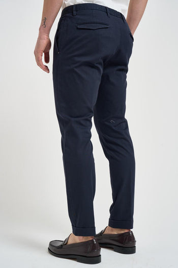Pantalone uomo slim blu - 3