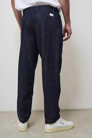 Jeans uomo in denim scuro - 5