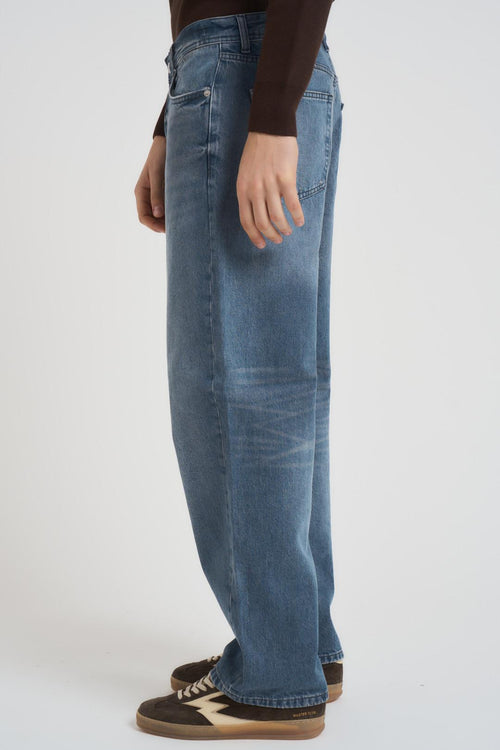 Jeans uomo loose fit denim chiaro - 2