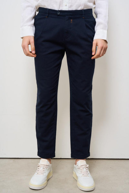 Pantalone uomo regular blu