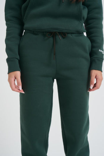 Pantalone tuta jogger donna verde - 6