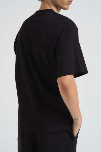 T-shirt uomo girocollo nera - 3
