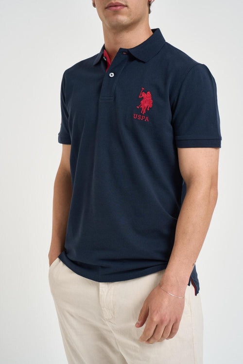 Polo uomo blu