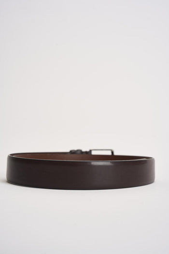 Cintura uomo marrone in pelle - 3
