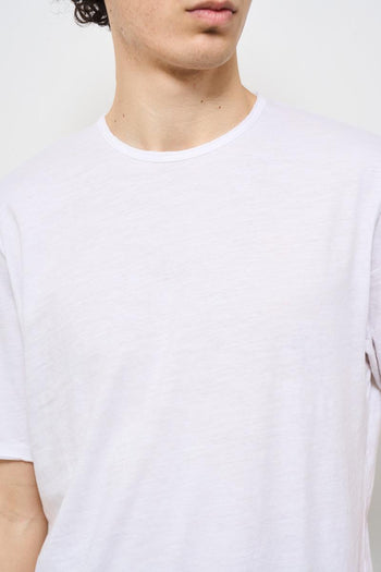 T-shirt uomo girocollo bianca - 3
