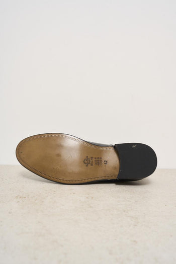 Mocassino uomo in pelle nero - 7