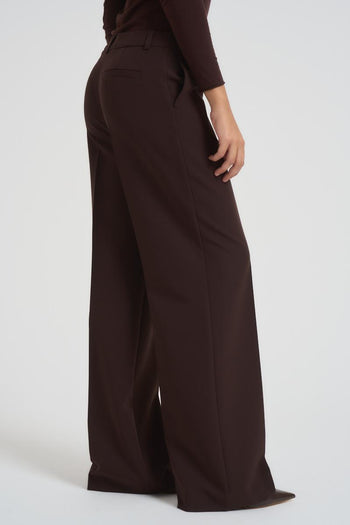 Pantalone donna a palazzo nero - 4