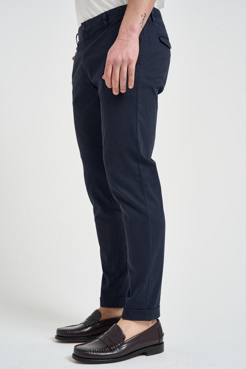 Pantalone uomo slim blu - 2
