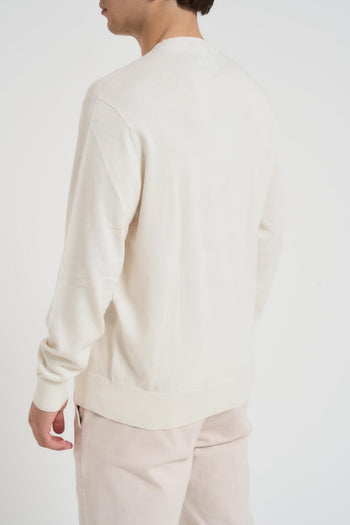 Maglia uomo girocollo burro - 3