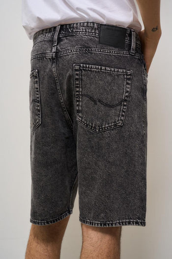 Bermuda uomo cargo in denim grigio - 6