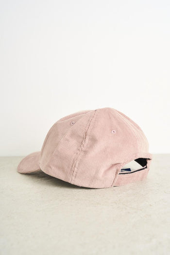 Cappello uomo baseball in velluto rosa - 4