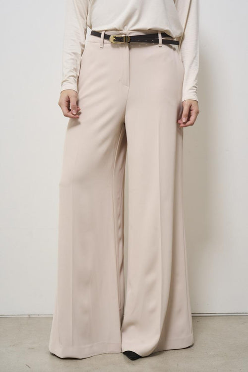 Women's pink palazzo pants - 2