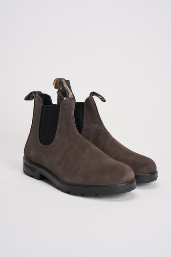 Stivaletto uomo grigio vintage - 3